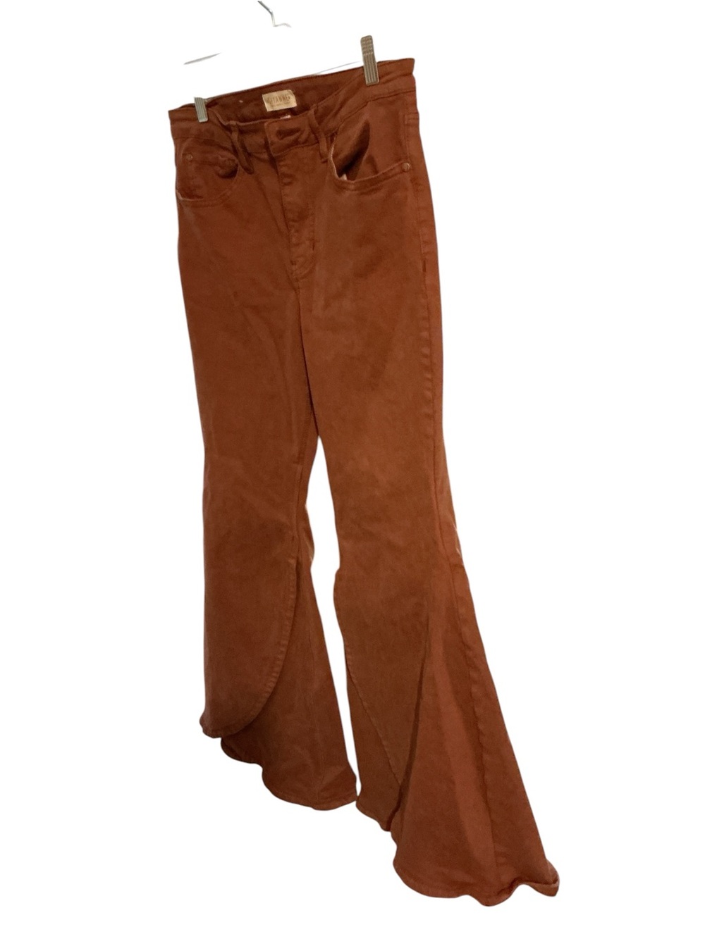 Shyanne Rust Brown Flare Jeans
